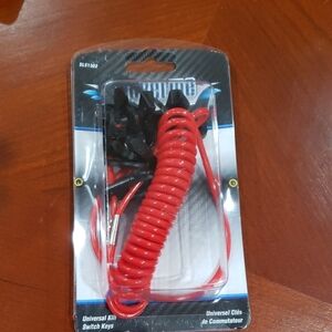 Shoreline Red Coiled Charging Cable for Cell Phones